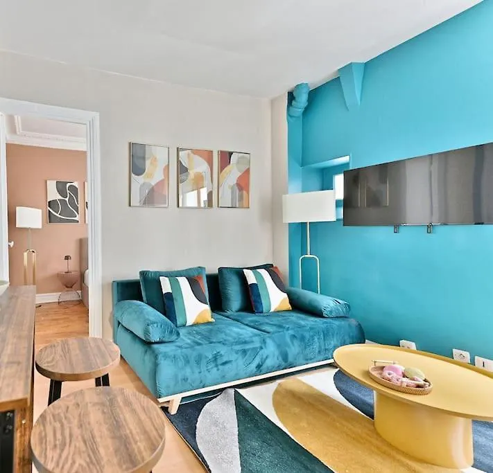 Cosy Et Colore Au Coeur De Apartment Paris